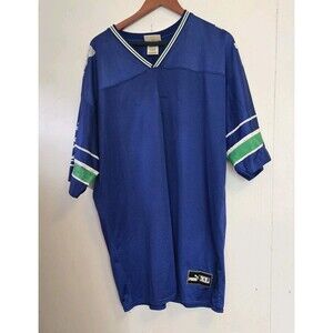 Vintage Seattle Seahawks Jersey Mens XL Puma Football Blank 90s Retro NFL